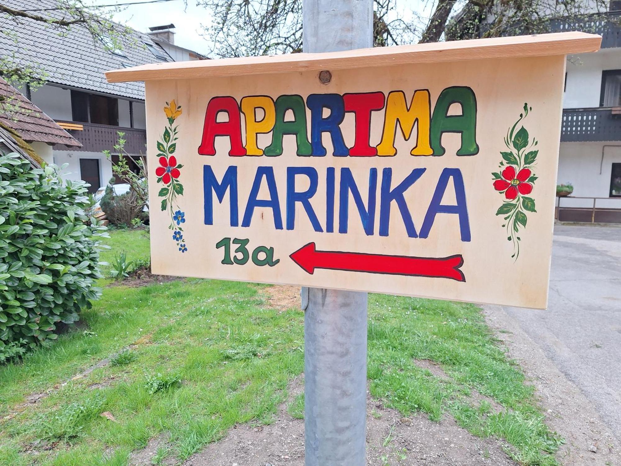 Apartmaji Marinka Hodnik Bohinj Εξωτερικό φωτογραφία